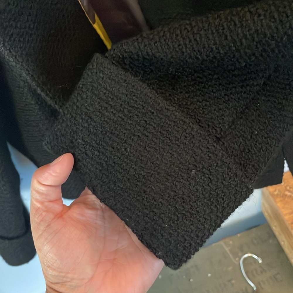 Boden Black Pea Coat - Picture 8 of 9